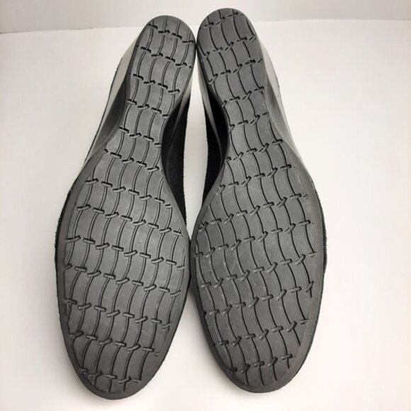 THIERRY RABOTIN Suede Slip-On Wedge Pumps Shoes w/ Bow Sz 8 | Eur 39 - Picture 11 of 12